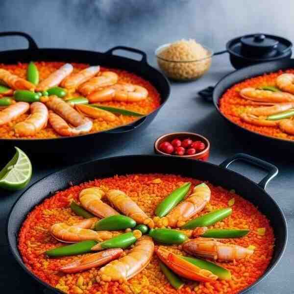 Паэлья с морепродуктами